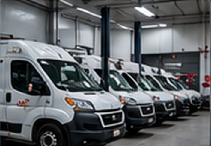 Professional automotive service photography: Fleet Services