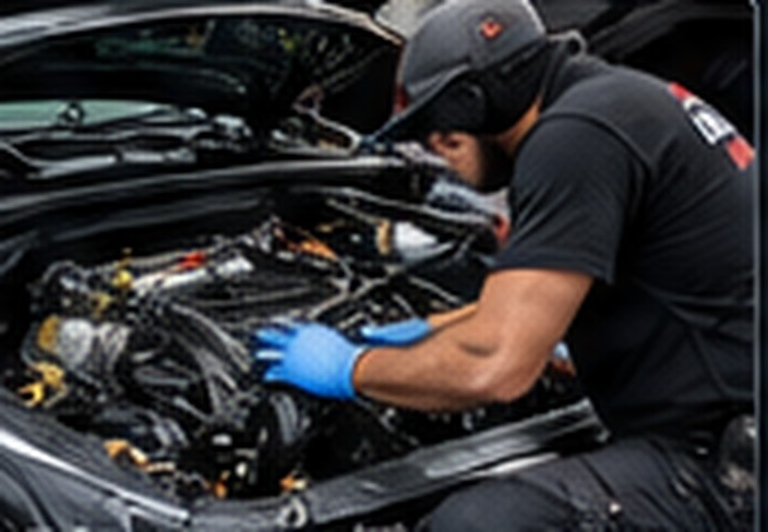 Professional automotive service photography: Mechanical Repair