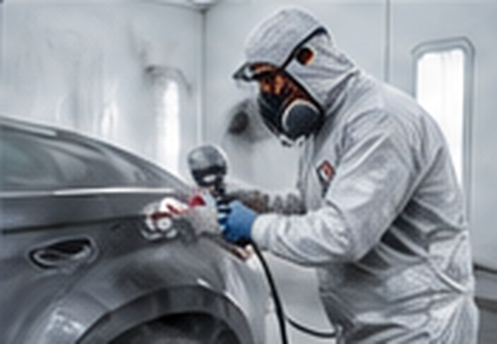 Professional automotive service photography: Paint & Refinishing